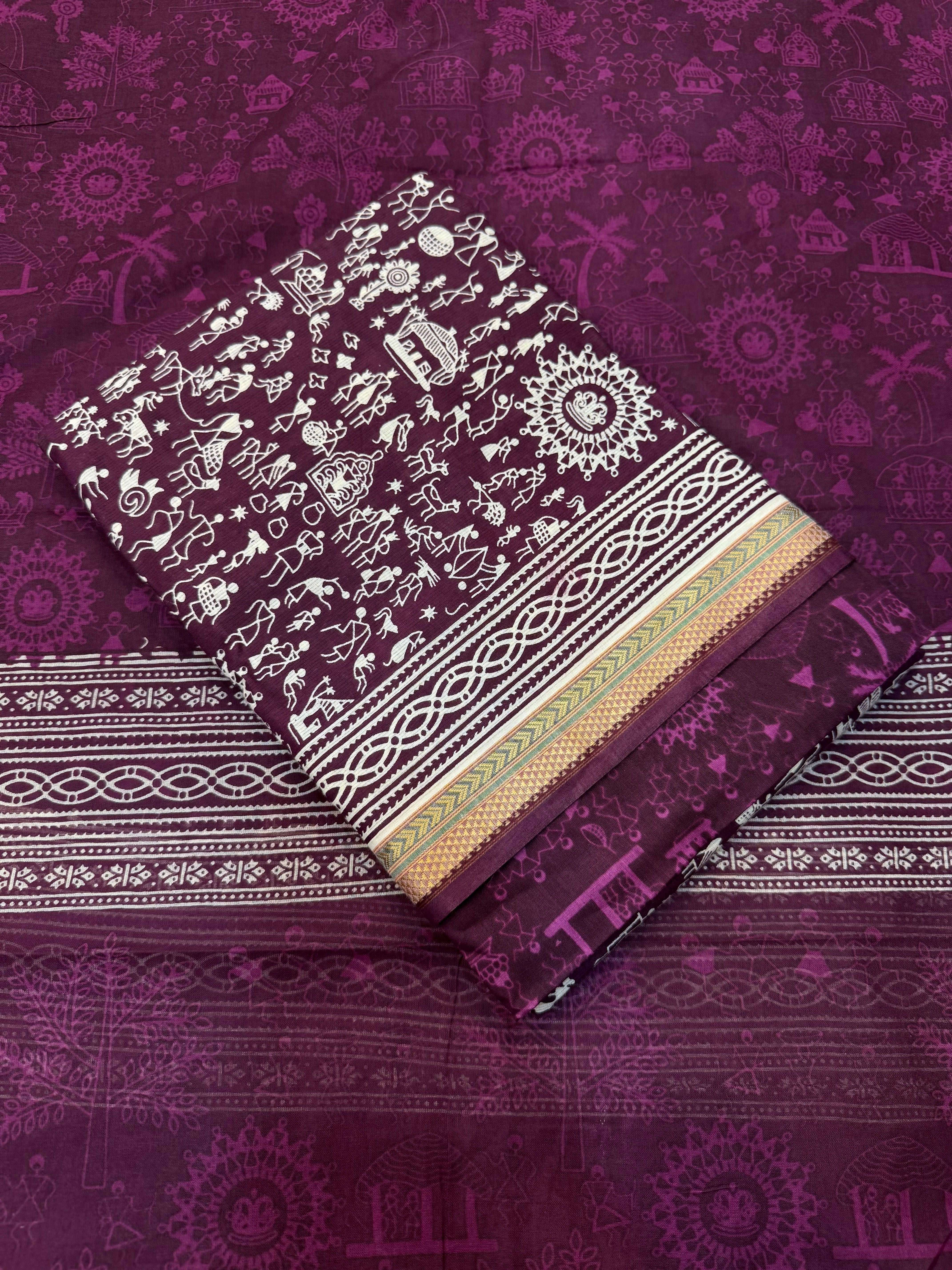 Warli Purple