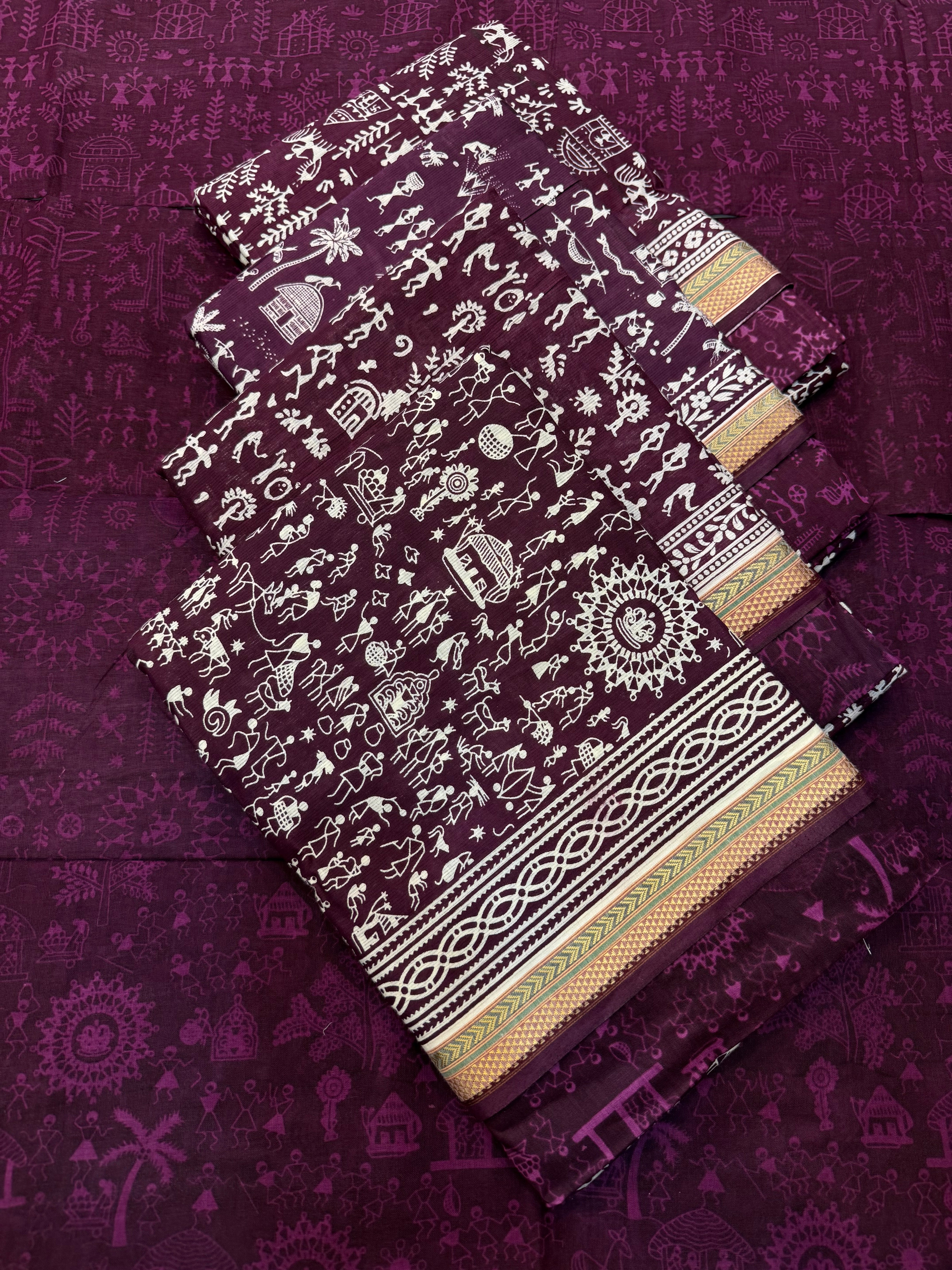 Warli Purple