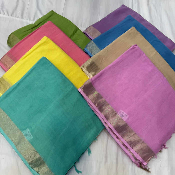 Linen Sarees