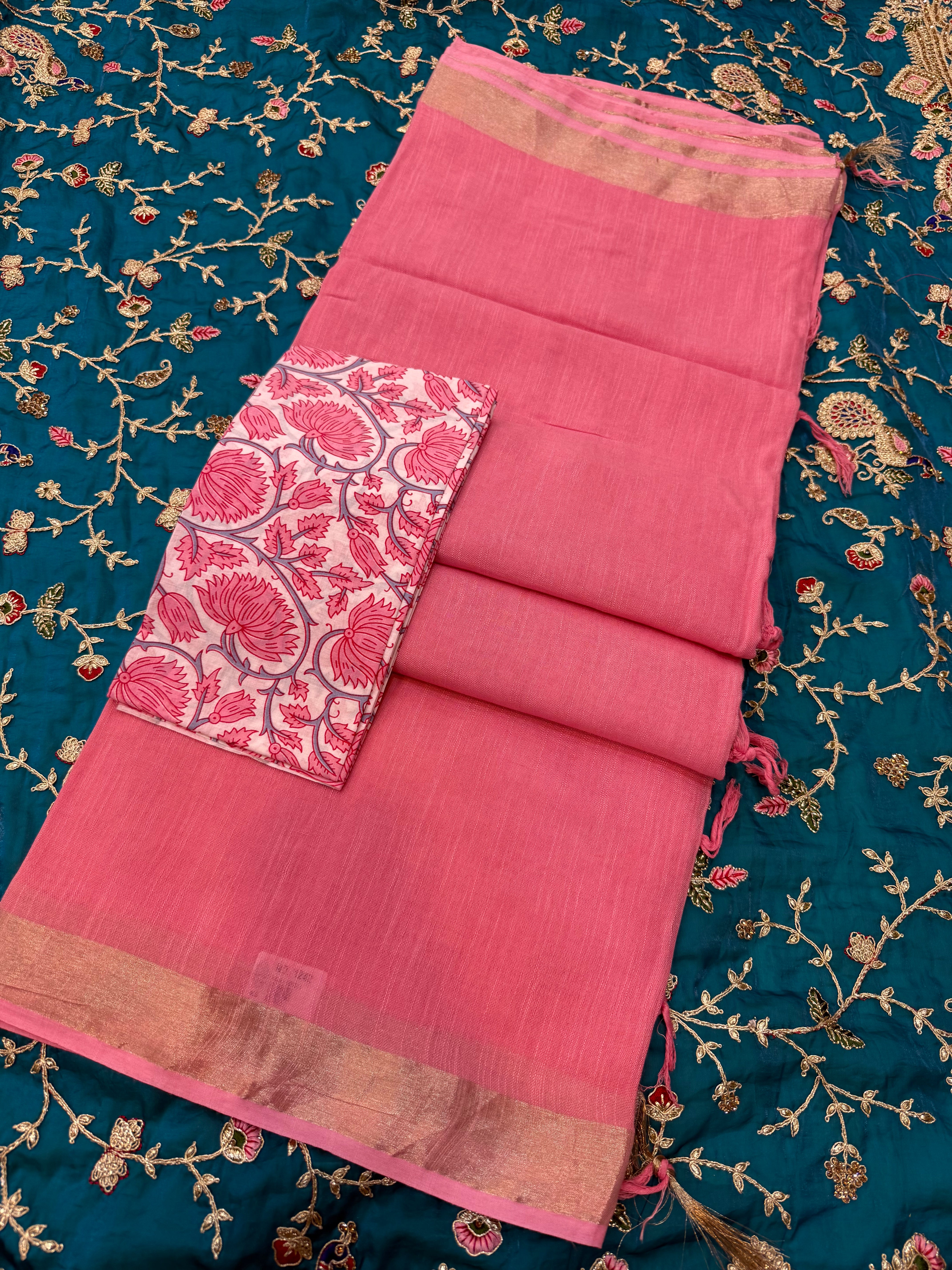 Linen Sarees